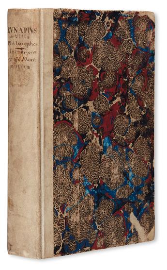 EUNAPIUS. De vitis philosophorum et sophistarum.  1568
